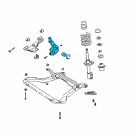 OEM Saturn LW2 Knuckle Diagram - 21018785