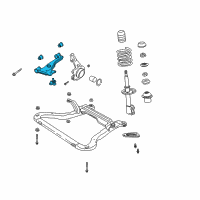 OEM Saturn LS2 Lower Control Arm Diagram - 22671495