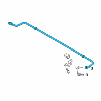 OEM 2016 Ford Fusion Stabilizer Bar Diagram - DP5Z-5A772-B