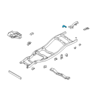 OEM 2004 Nissan Frontier Bracket Assy-Canister Diagram - 50790-9Z400