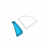 OEM 2011 Lincoln MKX Weatherstrip Diagram - DT4Z-7829904-A