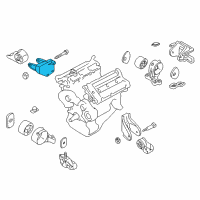 OEM 2004 Kia Sedona Automatic Transmission No.2 Bracket Diagram - 0K52Y39010