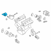 OEM 2003 Kia Sedona Engine Mounting Rubber, No.1 Diagram - 0K52Y39040A