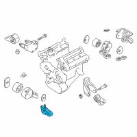 OEM 2004 Kia Sedona Engine Support Bracket Assembly Diagram - 2161039604