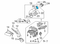 OEM 2022 Hyundai Santa Fe Clamp-Hose Diagram - 14716-08700