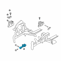 OEM 2021 Kia Forte Bracket Assy-Roll Ro Diagram - 21950M6150