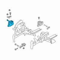 OEM 2019 Kia Forte BRACKET ASSY-ENGINE Diagram - 21810M6050