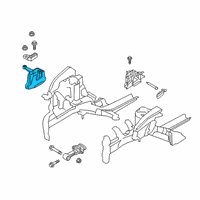 OEM Kia Forte BRACKET ASSY-ENGINE Diagram - 21810M6050