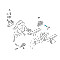 OEM Kia Soul Bracket Assembly-TRANSMI Diagram - 21830M6150