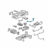 OEM 2018 GMC Sierra 1500 Positive Cable Diagram - 23368328