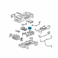 OEM GMC Blower Motor Diagram - 13585840