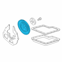 OEM Mercury Drive Plate Diagram - F77Z-6375-AA