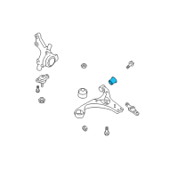 OEM Hyundai Elantra Bush-Front Lower Arm"A" Diagram - 54551-2H000