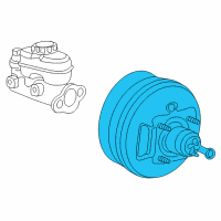 OEM 2002 Ford Explorer Sport Booster Assembly Diagram - 5L2Z-2005-B