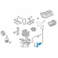 OEM 2004 Dodge Durango Pump-Oil Pickup Diagram - 53021683AA