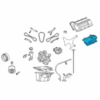 OEM Dodge Durango Intake Manifold Diagram - 53031080AF