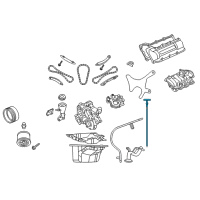 OEM 2005 Dodge Durango Indicator-Engine Oil Level Diagram - 53021780AE