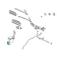 OEM 1999 Lexus LS400 Motor & Pump Assembly, F Diagram - 85330-50030