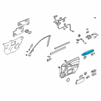 OEM Acura Armrest, Driver Side (Light Cream Ivory) Diagram - 83554-SJA-305ZC