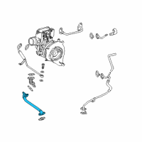 OEM Chevrolet Silverado 2500 HD Oil Line Diagram - 12642431