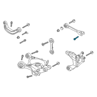 OEM Ford Police Responder Hybrid Torque Strut Bolt Diagram - -W715779-S439