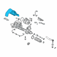 OEM Honda Civic Plate, Power Steering Ht/Baf Diagram - 53692-TGH-A00