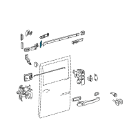 OEM 2006 Dodge Sprinter 3500 Seal-Door Diagram - 5104426AA