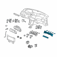 OEM Honda Crosstour Contl Diagram - 79500-TY4-C31ZA