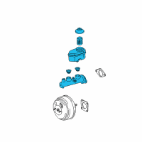 OEM Lexus ES300 Cylinder Sub-Assy, Brake Master Diagram - 47201-33210