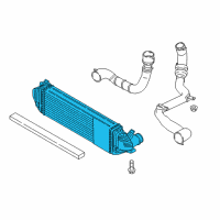 OEM 2018 Ford Focus Intercooler Diagram - G1FZ-6K775-A