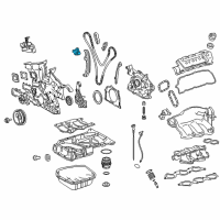 OEM 2016 Toyota Sienna Chain Tensioner Diagram - 13540-0P011