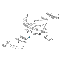 OEM 2013 Honda Ridgeline Screw, Tapping (5X16) (Po) Diagram - 93913-15480