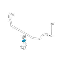 OEM BMW Rubber Mount, Stabiliser, Lower Section Diagram - 31-35-2-283-967