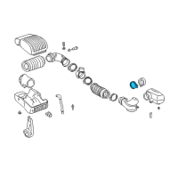 OEM Oldsmobile Resonator Clamp Diagram - 24415470