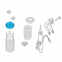 OEM BMW X6 Guide Support Diagram - 31-33-6-794-842