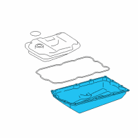 OEM 2019 Toyota Land Cruiser Oil Pan Diagram - 35106-60200