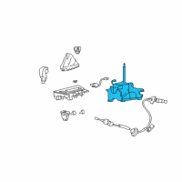 OEM 2011 Acura MDX Bracket Set, Base Diagram - 54200-STX-A84