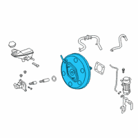 OEM 2020 Hyundai Kona Booster Assembly-Brake Diagram - 59110-J9000