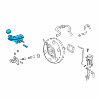 OEM 2018 Hyundai Kona Reservoir-Master Cylinder Diagram - 58511-J9000