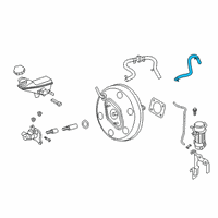 OEM 2018 Hyundai Kona Hose Assembly-Brake Booster Vacuum Diagram - 59130-J9100