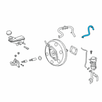 OEM 2022 Hyundai Kona HOSE ASSY-BRAKE BOOSTER VACUUM Diagram - 59130-J9110