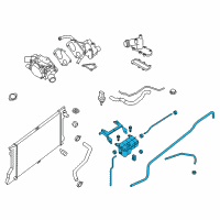 OEM 2019 Nissan NV3500 Tank Assy-Radiator Reservoir Diagram - 21710-9JJ0B