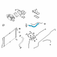 OEM 2018 Nissan NV3500 Hose-Radiator, Lower Diagram - 21503-9JJ0A