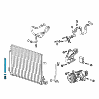 OEM 2019 Chevrolet Camaro Drier Desiccant Bag Diagram - 23248772