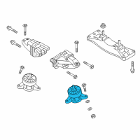 OEM 2015 Hyundai Genesis Insulator-Hydraulic, LH Diagram - 21812-B1200