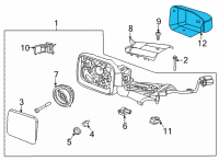 OEM 2022 Ford Bronco COVER Diagram - M2DZ-17D743-D