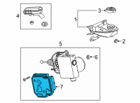 OEM 2022 Chevrolet Trailblazer Module Diagram - 84762289