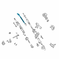 OEM 2002 Toyota Land Cruiser Lower Shaft Diagram - 45203-60090