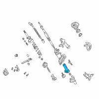 OEM 2000 Toyota Land Cruiser Tube Diagram - 45870-60160