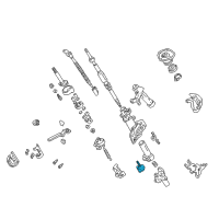 OEM Toyota Adjuster Motor Diagram - 89232-60022